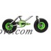 Kobe "Rusty Rat Rod" Mini BMX - Raw + Green - Freestyle  Trick  Stunt Bicycle 10" Wheels - B075JR3MPX
